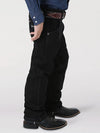 Wrangler Silver Edition Jean - Black - Broken horn