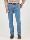 Wrangler Mens Cowboy Cut Jean Original Fit -Antique Wash - Broken horn