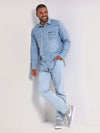 Wrangler Mens Cowboy Cut Jean Original Fit -Bleach - Broken horn