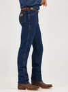 Wrangler Mens Cowboy Cut Jean Original Fit  - Dark Stone - Broken horn