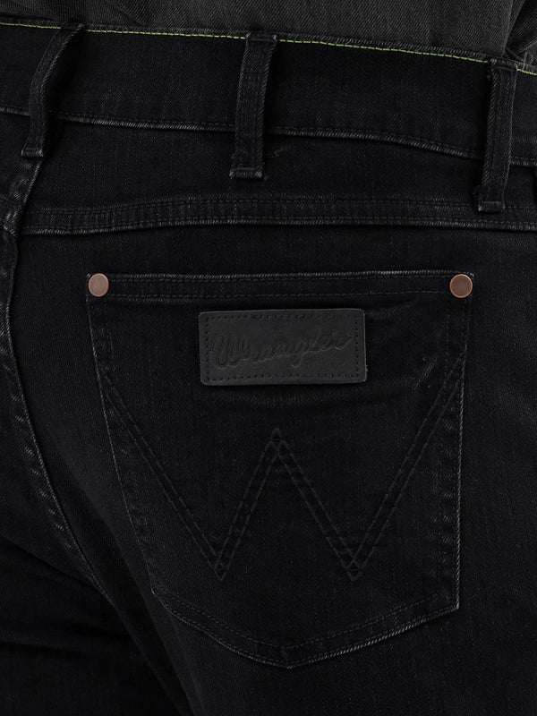 Wrangler Men's Retro Slim Fit Straight Leg Jean -Blackwell - Broken horn