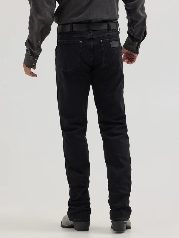 Wrangler Men's Retro Slim Fit Straight Leg Jean -Blackwell - Broken horn