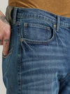 Wrangler Mens 20x No.42 Vintage Bootcut Jean - Cowboy Gardens - Broken horn