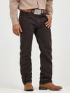 Wrangler Mens Cowboy Cut Jean Original Fit - Black Chocolate - Broken horn