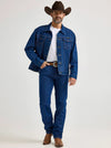 Wrangler Mens Cowboy Cut Jean Original Fit  - Prewashed - Broken horn