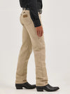 Wrangler Mens Cowboy Cut Jean Original Fit - Tan - Broken horn