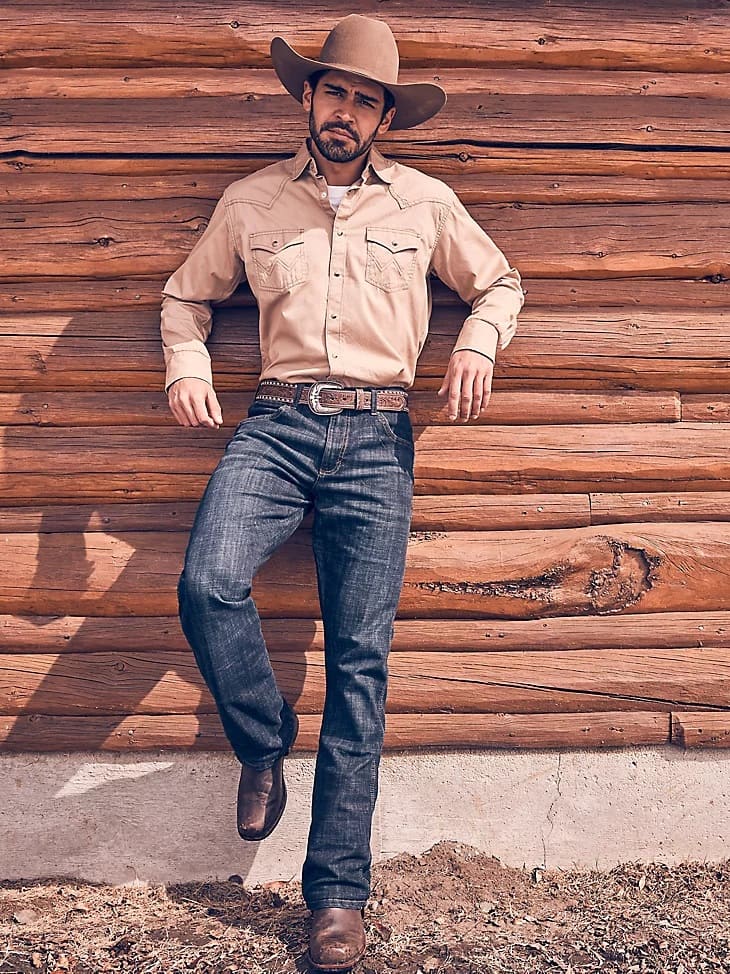 Wrangler Retro Men's Dax Slim Bootcut Jeans