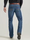 Wrangler Mens Rock 47 Slim FIt Boot Cut Jean -Marina Del Ray - Broken horn