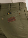 Wrangler Premium Performance Tough Comfort Cowboy Cut Regular Fit Canvas Jean - Broken horn