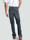 Men's Wrangler Retro Slim Fit Straight Leg Jeans by KONTOOR, showing classic blue denim with a modern slim silhouette.