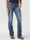 KONTOOR Wrangler Women Retro Mae Jean in Deadwood color, showing classic high-waisted denim with vintage-inspired design.