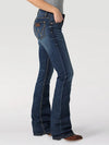 KONTOOR Wrangler Women Retro Mae Jean in MS Wash, showcasing classic high-rise denim with a vintage-inspired fit and wash.