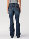 KONTOOR Wrangler Women Retro Mae Jean in MS Wash, showcasing classic high-waisted denim with vintage styling and five-pocket design.