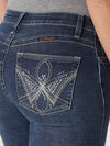 KONTOOR Wrangler women's Q-Baby Ultimate Riding Jean in Wild Streak with classic denim look and comfortable fit