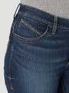 Wrangler Womens The Ultimate Riding Bootcut Willow Mid Rise - Hallie - Broken horn