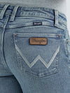 Wrangler Women Retro Mae Mid Rise Boot Cut Jean - Broken horn