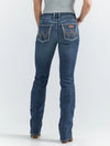 Wrangler Women's Retro Mae Mid Rise BootCut - Kayla - Broken horn