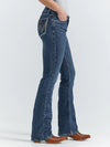 Wrangler Women's Retro Mae Mid Rise BootCut - Kayla - Broken horn