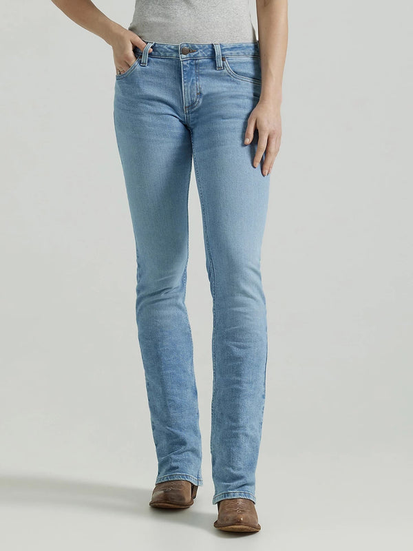 Wrangler Women Retro Mae Mid Jean Bootcut - Broken horn