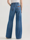 Wrangler Retro Bailey High Rise Wide Leg Jean - Broken horn