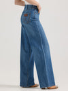 Wrangler Retro Bailey High Rise Wide Leg Jean - Broken horn