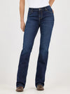 Wrangler Women's Retro Mae Mid-Rise Jean - Broken horn
