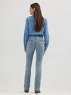 Wrangler X Lainey Wilson Raw Hem Boot Huggers - Broken horn