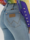 Wrangler X Lainey Wilson Raw Hem Boot Huggers - Broken horn