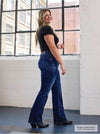 Wrangler Women Bespoke High Rise Bootcut Jean - Broken horn