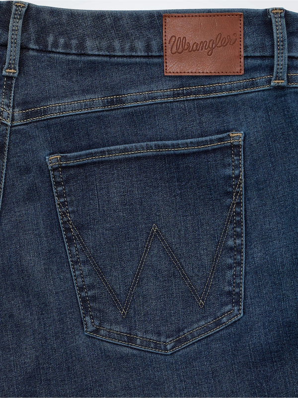Wrangler Women Bespoke High Rise Bootcut Jean - Broken horn