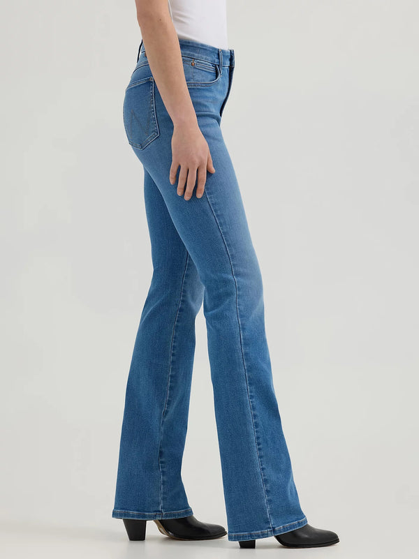 Wrangler Women Bespoke High Rise Bootcut Jean - Broken horn