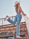 Wrangler Women's  Retro® Bailey High Rise Bootcut Jean - Broken horn