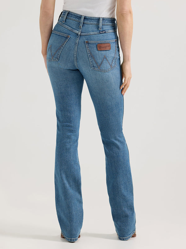 Wrangler Women's  Retro® Bailey High Rise Bootcut Jean - Broken horn