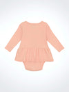 Wrangler Baby's Western Graphic Skirted Bodysuit - Broken horn