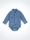 Wrangler Baby Boy's Long Sleeve Body Suit - Broken horn
