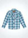 Wrangler Boy's Retro Snap Shirt - Broken horn