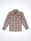 Wrangler Boy's Retro Snap Shirt - Broken horn