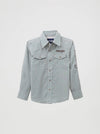 Wrangler Boy's Western Logo Shirt - Broken horn