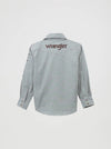 Wrangler Boy's Western Logo Shirt - Broken horn
