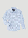 Wrangler Boy's 20X Advanced Comfort Western Snap - Broken horn