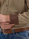 Wrangler Men's George Strait Button Down One Pocket Shirt - Broken horn