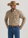 Wrangler Men's George Strait Button Down One Pocket Shirt - Broken horn