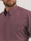 Wrangler Men's Cody Johnson One Pocket  Button Down Shirt - Broken horn