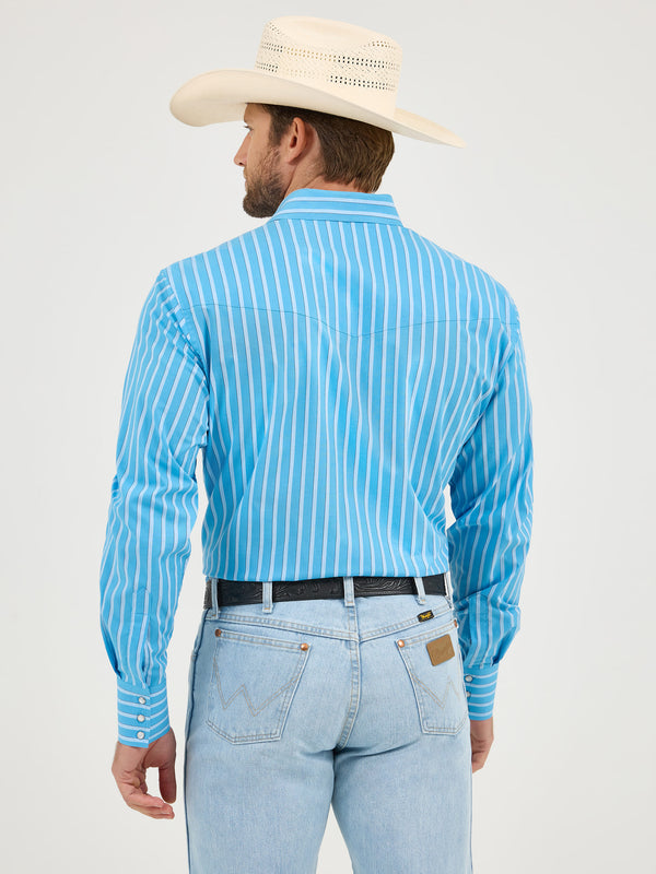 Wrangler Wrinkle Resist Classic Fit Shirt - Broken horn