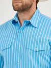 Wrangler Wrinkle Resist Classic Fit Shirt - Broken horn