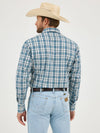 Wrangler Wrinkle Resist Classic Fit Shirt - Broken horn