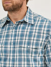 Wrangler Wrinkle Resist Classic Fit Shirt - Broken horn