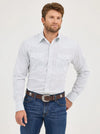 Wrangler Men's 20X Competition Advanced Comfort Western Snap - Broken horn
