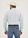 Wrangler Men's 20X Competition Advanced Comfort Western Snap - Broken horn