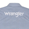Wrangler Men's Logo Snap Shirt - Broken horn